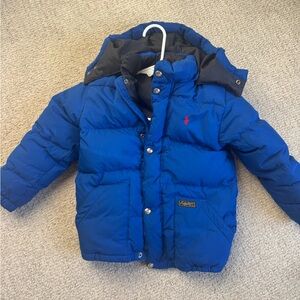 Ralph Lauren Navy Puffer Jacket